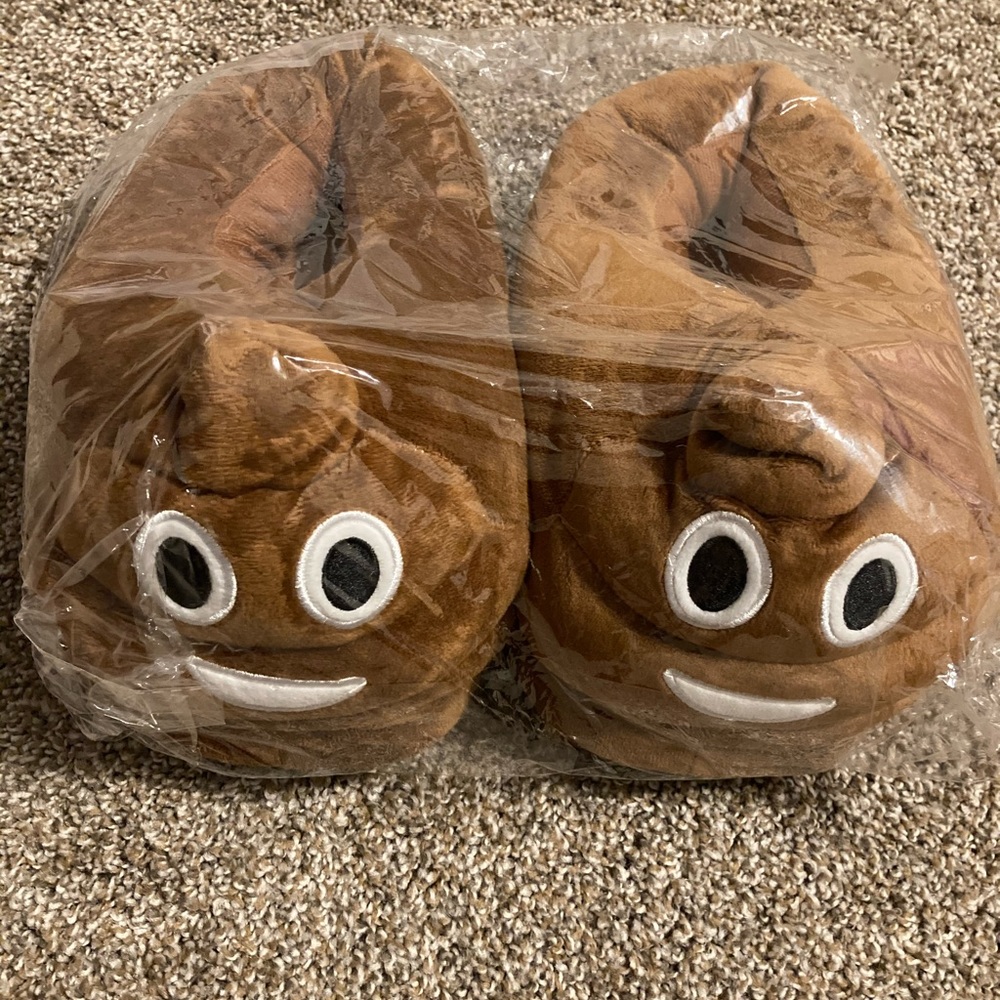 Emoji slippers